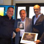 Aloysio Teixeira com Willians Haubrichs e Marcelo Antunes