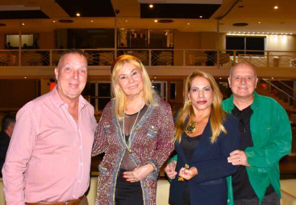 Bayard Boiteux, Regina Bogossian, Orlanda Freire e Chico Vartulli