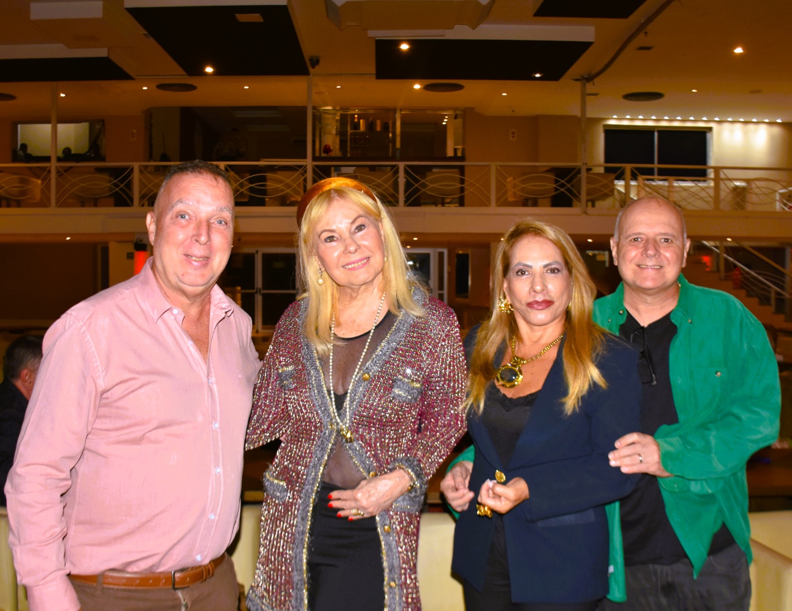 Bayard Boiteux, Regina Bogossian, Orlanda Freire e Chico Vartulli