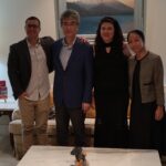 Matheus Oliveira, Takashi Manabe ,Joana Teixeira e Kayo Yoshida