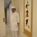 O chef Kinoshita, direto do Japão