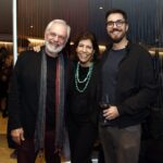 O casal Henri Pagnocelli e Teresa Frota com o filho João Pedro