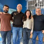 Eric Camargo, João Paulo Reis, Denise Miller e Aarão Marins