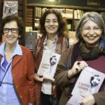 Elnice Gutnan e Susana Fuentes com Isabel Lustosa