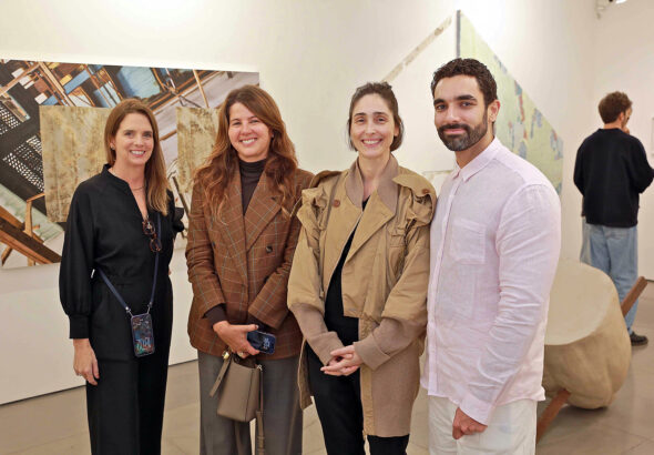 Maria Paula de Vincenzi, Lurdinha Piquet, Maia klabin e Bernardo Mosqueira