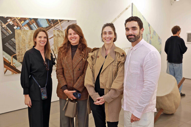 Maria Paula de Vincenzi, Lurdinha Piquet, Maia klabin e Bernardo Mosqueira