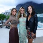 Cinthia Monnerat Barcellos entre Debora Pessoa e Carol Chequer