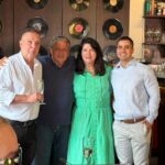 Bayard Boiteux ,Aloysio e Joana Teixeira com Matheus Oliveira