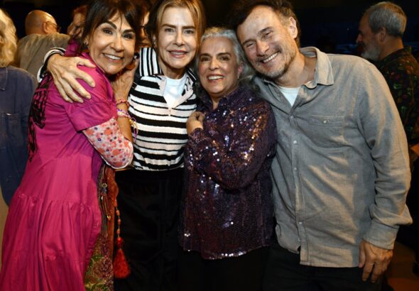 Clarisse Derzié Luz, Maitê Proença, Guida Vianna e Henrique Dias