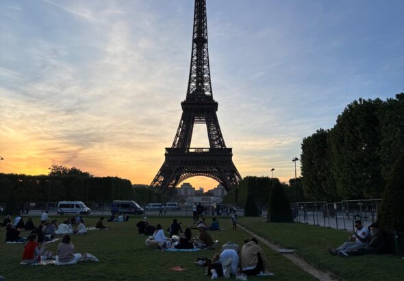 Fim de tarde na torre