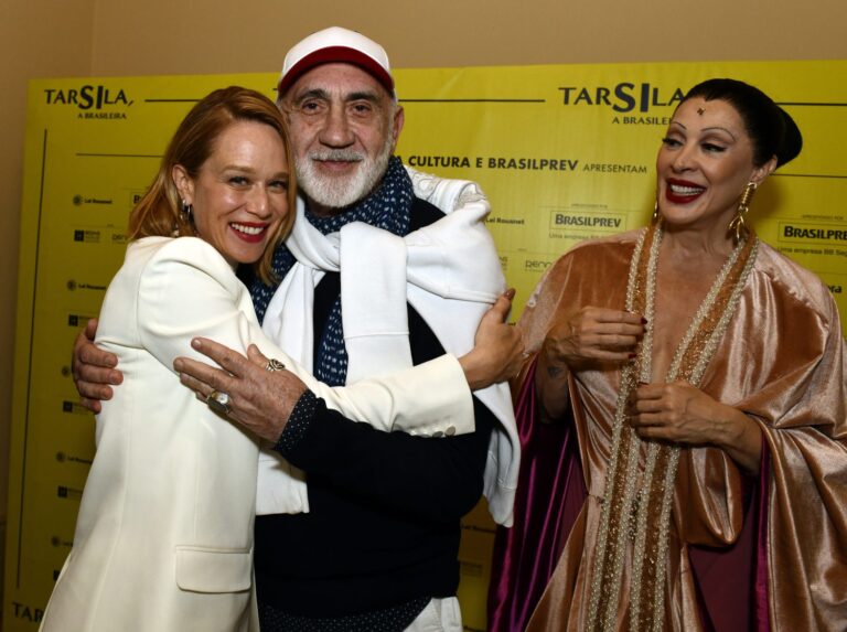 Mariana Ximenes, José Possi Neto e Claudia Raia