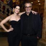 Maria Flor e seu pai Renato Calaça