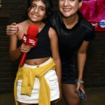 Pina e sua mãe Grazi Saraiva