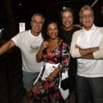Anderson Muller, Catarina Abdalla , Carlos Vieira e Edwin Luisi