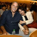 O casal Tony Ramos e Lidiane Barbosa