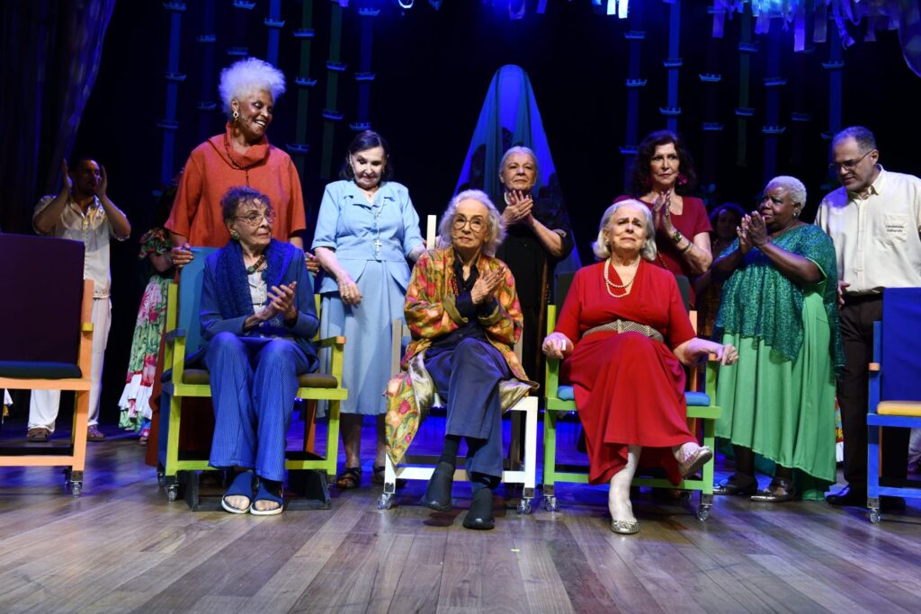 escrito e encenado por Eduardo Barata, espetáculo presta homenagem  a Bete Mendes, Ítala Nandi, Ivone Hoffmann, Maria Pompeu, Mariah da Penha e  Veluma