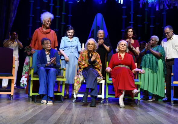 escrito e encenado por Eduardo Barata, espetáculo presta homenagem  a Bete Mendes, Ítala Nandi, Ivone Hoffmann, Maria Pompeu, Mariah da Penha e  Veluma