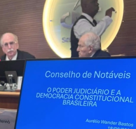 Aurélio Wander Bastos e Bernardo Cabral
