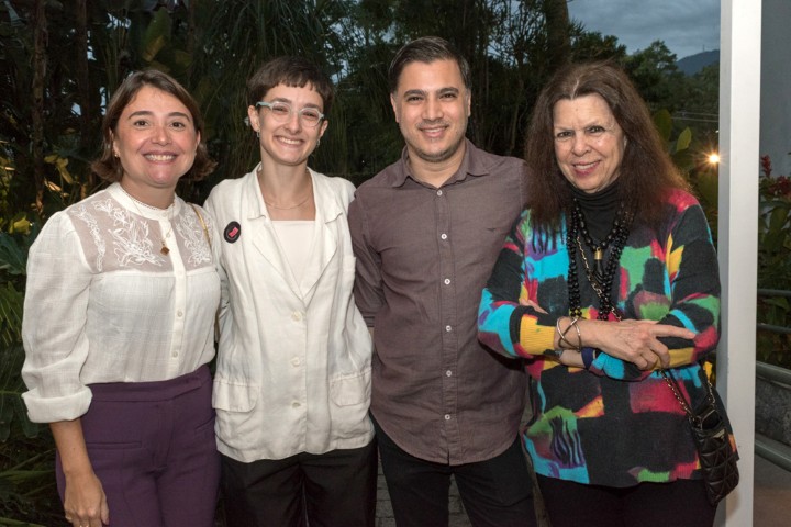 Isabela Vieira, Eduarda Soletti, Rodrigo Andrade e Vanda Klabin