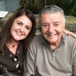 Jaqueline e Arnaldo Cesar Coelho