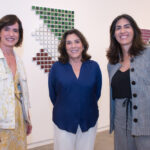Laura Monteiro com Silvia e Juliana Cintra