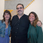 Livia Barros, Fabricio Guimãraes e Amanda Mujica