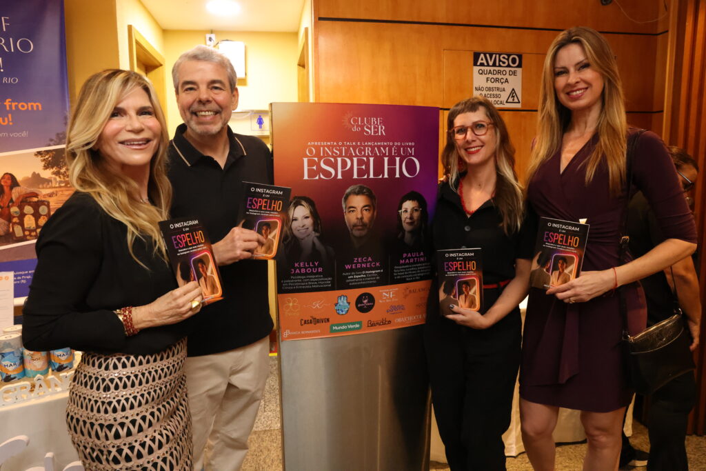 Os Palestrantes Rosane Stelzer, Zeca Werneck, Paula Martini e Kelly Jabour