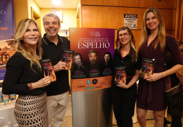 Os Palestrantes Rosane Stelzer, Zeca Werneck, Paula Martini e Kelly Jabour