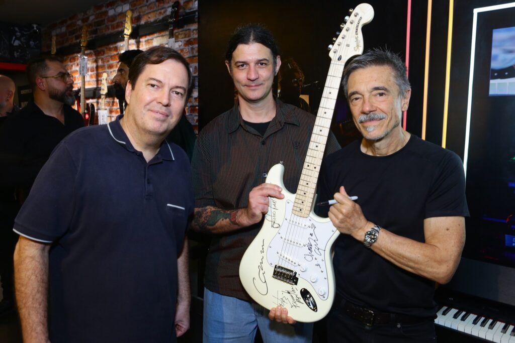 Augusto Carvalho, Marcelo Juliani e Charles Gavin