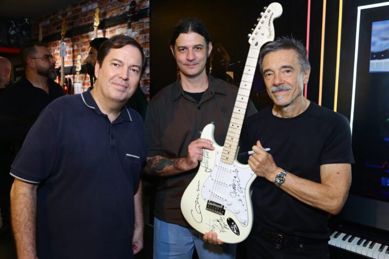 Augusto Carvalho, Marcelo Juliani e Charles Gavin