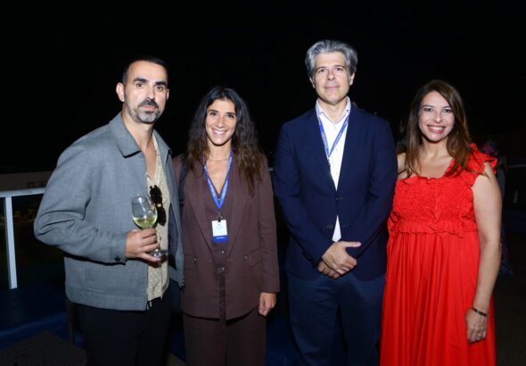 Helder Ribeiro, Elena Ferrara, Pietrino Cadoni e Julia Morales