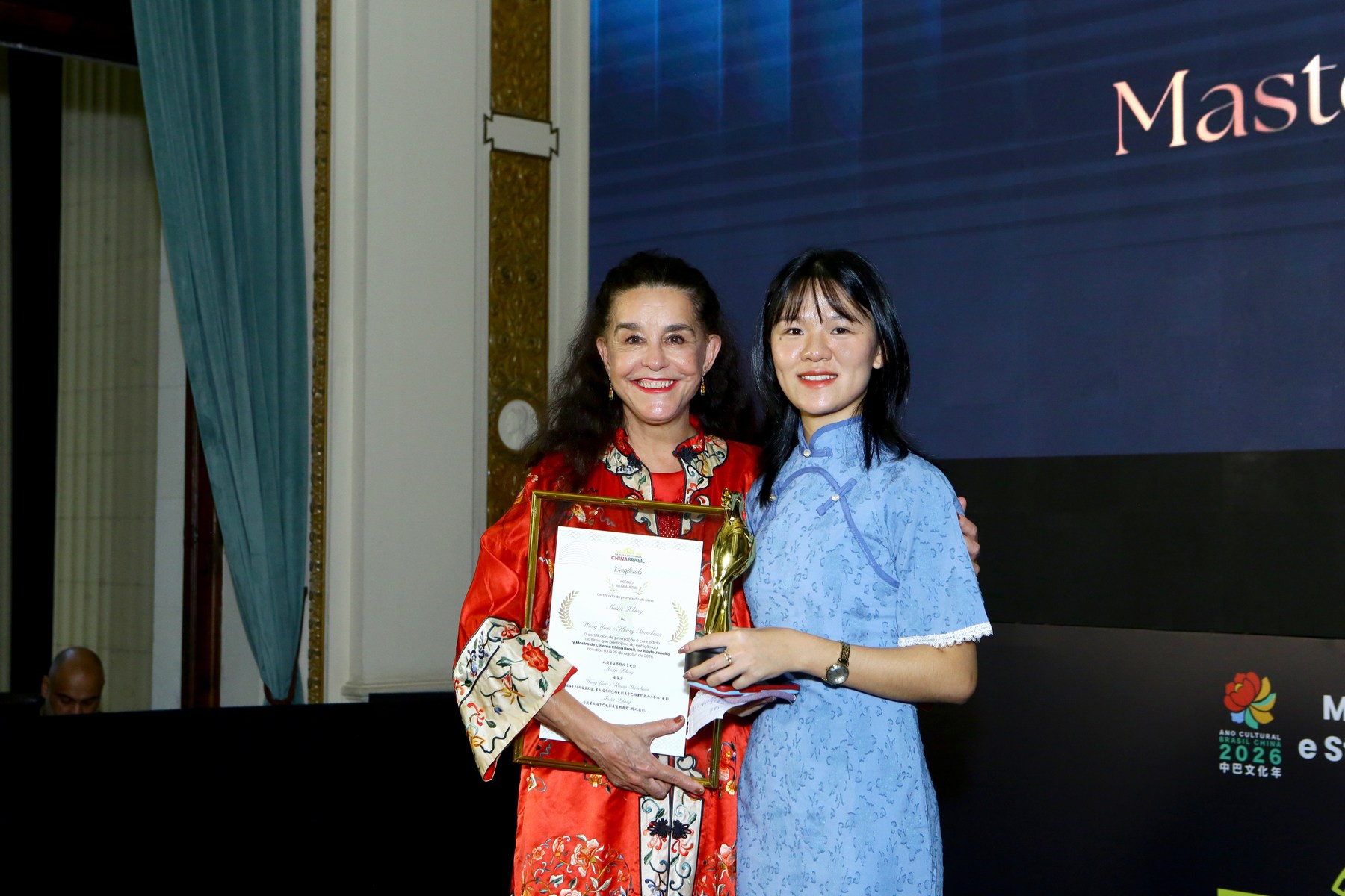 Lucelia Santos e Wang Ting