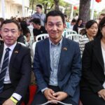 Wang Haitao, Jing Yanhui e Vistoria Zhang