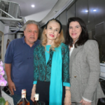 Aloysio Teixeira, baronesa Diana Van Eluard Macedo e Joana Teixeira