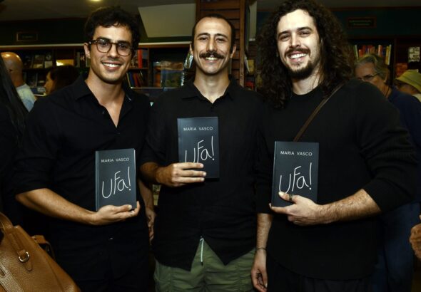 Luan Argollo, Pedro Lopez e Francisco Calisto