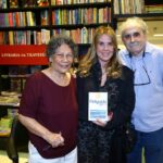 Lilibeth Monteiro de Carvalho, entre Tina Correia e Ancelmo Gois