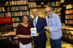 Tina Correia, Ricardo Couto e Ancelmo Gois,