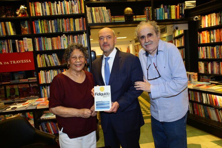 Tina Correia, Ricardo Couto e Ancelmo Gois,